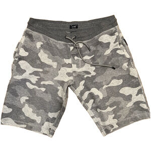Armani Jeans Camo Shorts Y2K Soft Cotton camouflage Size Large A001316